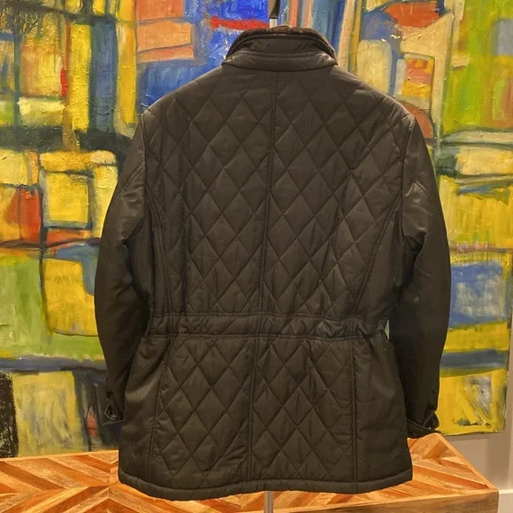 Men’s Hawke & Co Black Collection coat size large - Picture 4 of 12